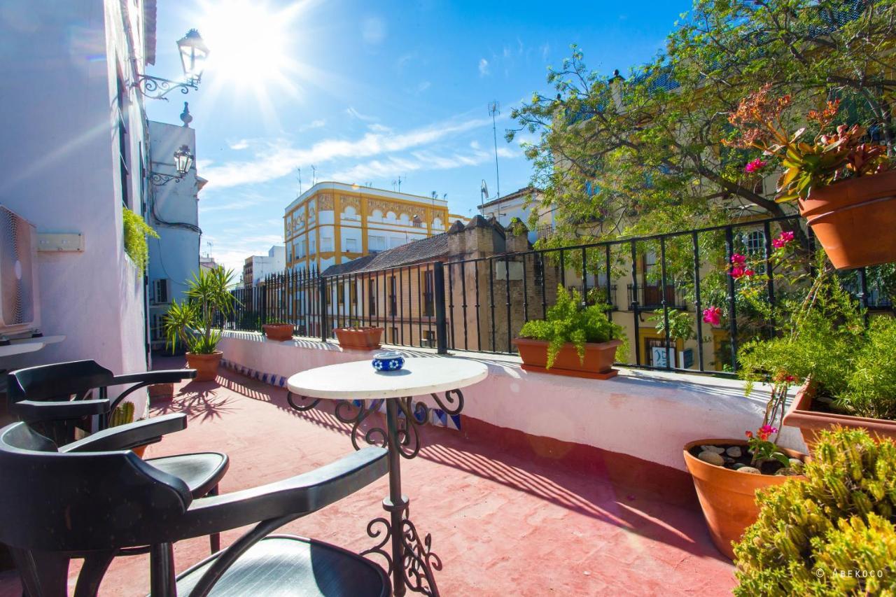 セビリア Casa Del Siglo XVIIヴィラ エクステリア 写真